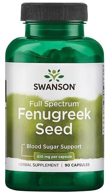 Swanson Fenugreek Frø 610 mg 90 Kapsel on Productcaster.