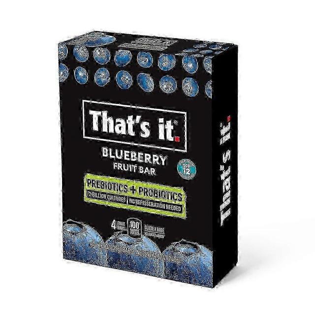 That's it blueberry fruit bar with prebiotics & probiotics, 4 ea on Productcaster.