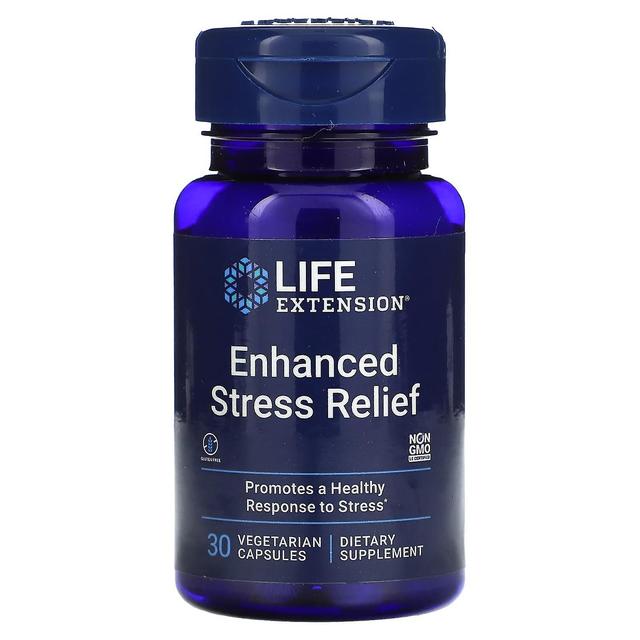 Life Extension, Enhanced Stress Relief, 30 Vegetarian Capsules on Productcaster.