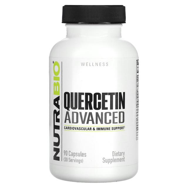 Nutrabio Labs, Wellness, Quercetin Advanced, 90 Capsules on Productcaster.