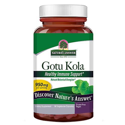 Nature's Answer Gotu-Kola Herb, 90 Kapseln (4er Pack) on Productcaster.