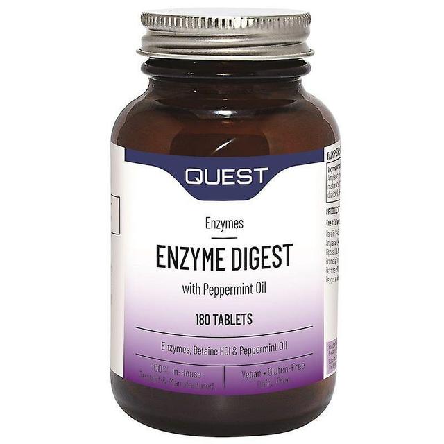 Quest Vitamins Enzyme Digest Tabs 180 (601451) on Productcaster.