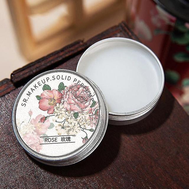 Solid Perfume, Portable Pocket Balm Perfume, Women Solid Perfume Natural Fragrance Parfum Elegant Women's Gift Rose on Productcaster.