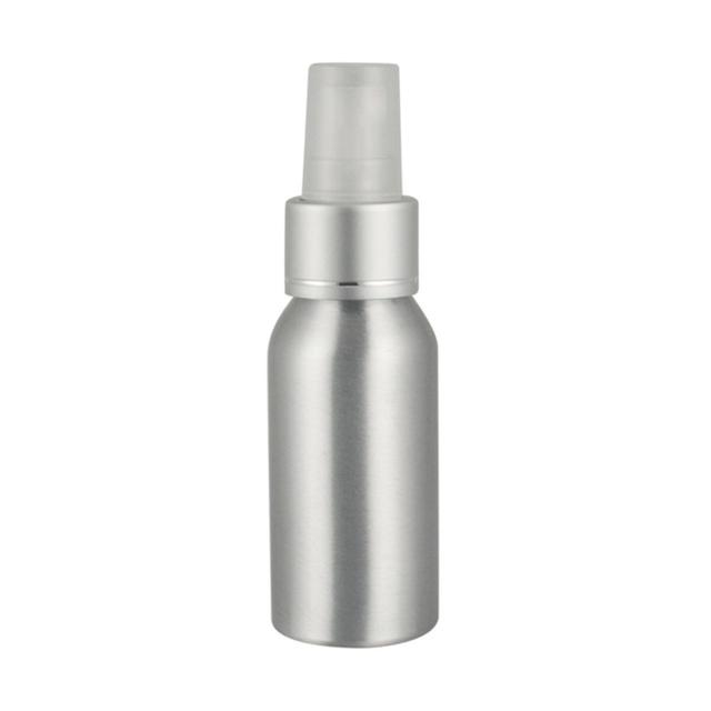 1pc Bottle Durable Repeatedly Pressed Wear-resistant Aluminum Empty Bottle Compatible Perfume 50ML on Productcaster.