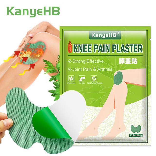 Flye Wormwood Knee Patch15-piece Ginger Wormwood Herbal Fever Moxibustion Joint Care Knee Patch Multicolor on Productcaster.