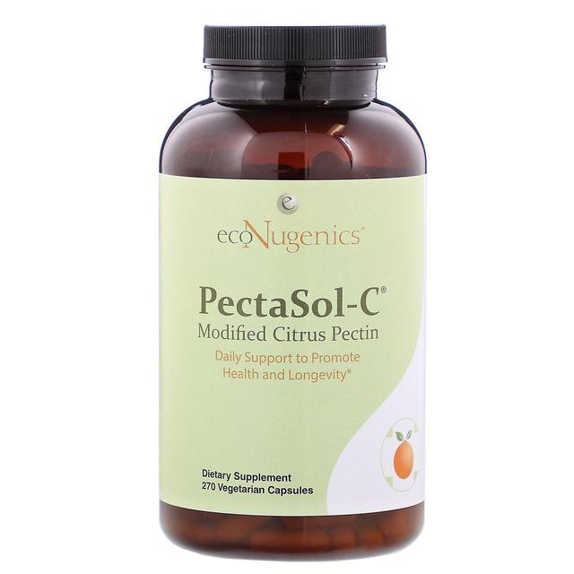 Econugenics, PectaSol-C, Modified Citrus Pectin, 270 Vegetarian Capsules on Productcaster.