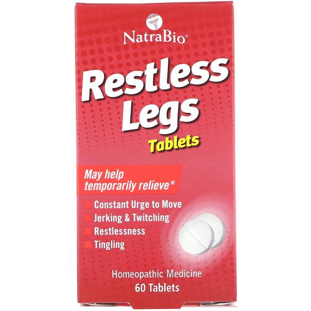 NatraBio, Restless Legs, 60 Tablets on Productcaster.