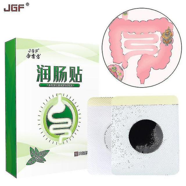 Moisten Intestine Patch 10pcs/box Relieve Laxative Detoxification Treat Constipate Promote Intestinal Peristalsis Herb Patch on Productcaster.