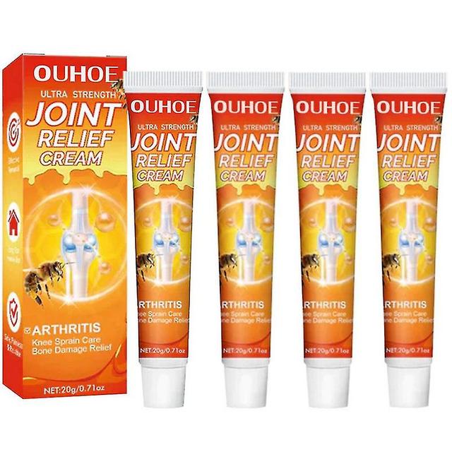 4pcs New Zealand Bee Venom Professional Care Gel, New Zealand Bee Venom Joint Relief Gel, Cream Gel For Bone And Joint Care [XH] on Productcaster.