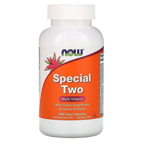 NOW Foods Agora Alimentos, Special Two, Multi Vitamina, 240 Veg Cápsulas on Productcaster.