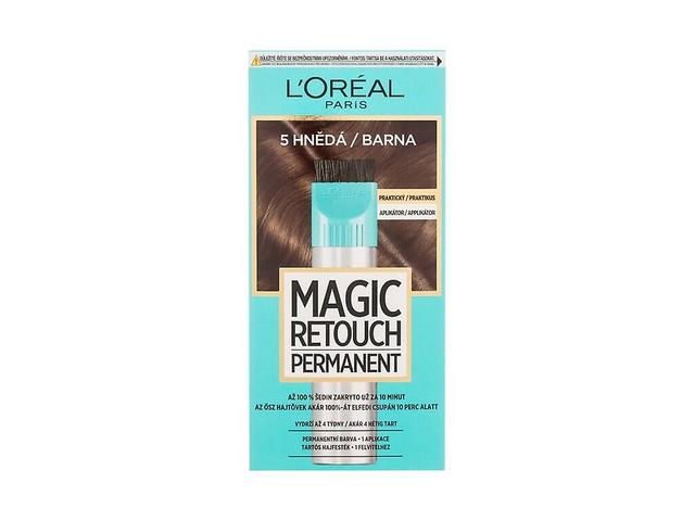 L'Oréal Paris - Magic Retouch Permanent 5 Brown - For Women, 18 ml on Productcaster.