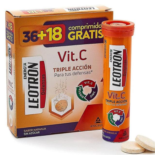 Leotron vitamina c 36 + 18 comprimidos efervescentes on Productcaster.