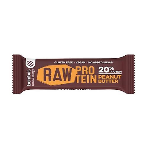 Santiveri Bombus raw protein peanut butter bar 1 bar of 50g on Productcaster.