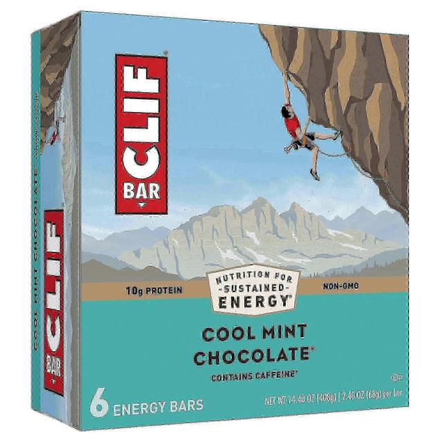 Clif bar energibarer, kul mynte sjokolade, 6 ea on Productcaster.