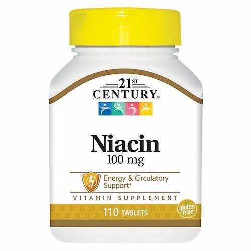 21st Century Niacin, 100mg, 110 tabletas (paquete de 6) on Productcaster.