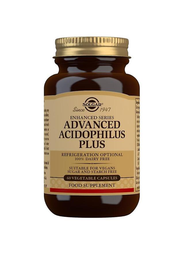 Solgar Advanced Acidophilus Plus Vegetable Capsules Pack of 60 on Productcaster.