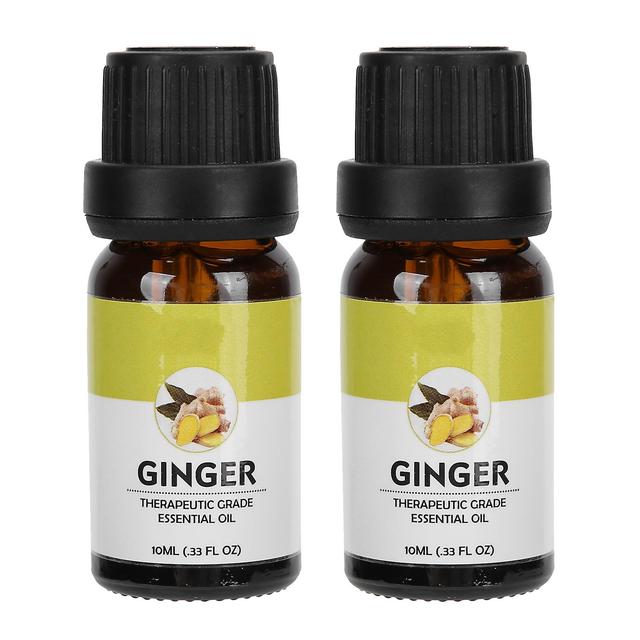 Ginger Plant Extract Moisturizing Essential Oil - 10ml x 2 Bottles on Productcaster.