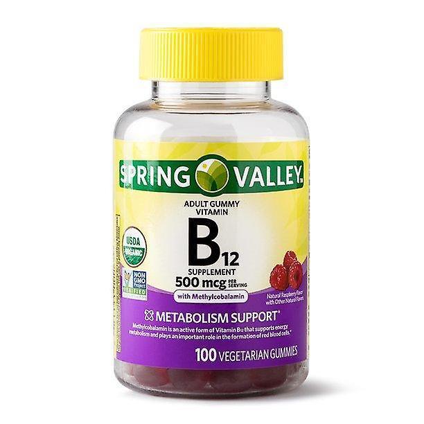 Spring valley vitamin b12 gummy, 500 mcg, 100 ct on Productcaster.