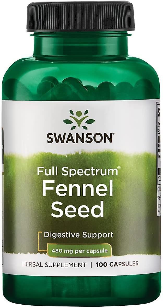 Swanson Fennel 480 mg 100 Capsule 87614019765 on Productcaster.