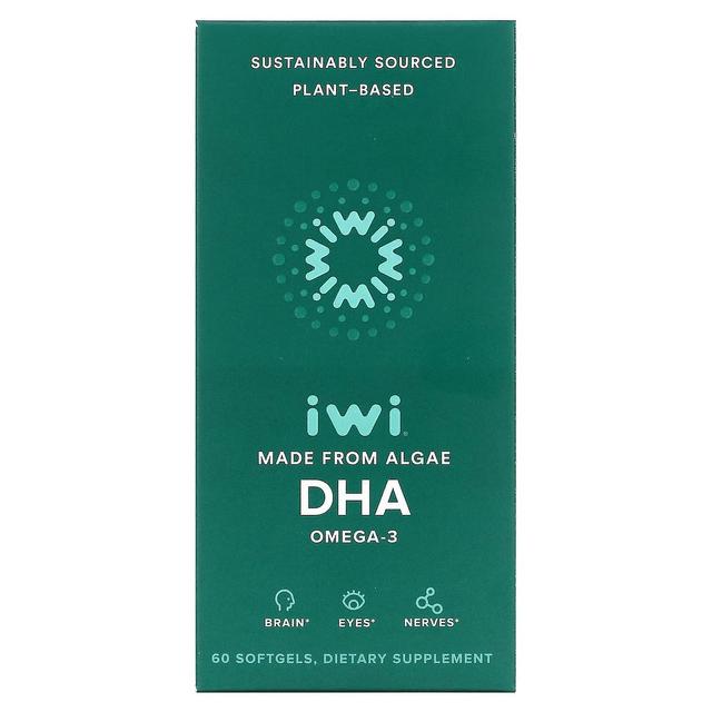 iWi, Omega-3 DHA, 60 Softgels on Productcaster.