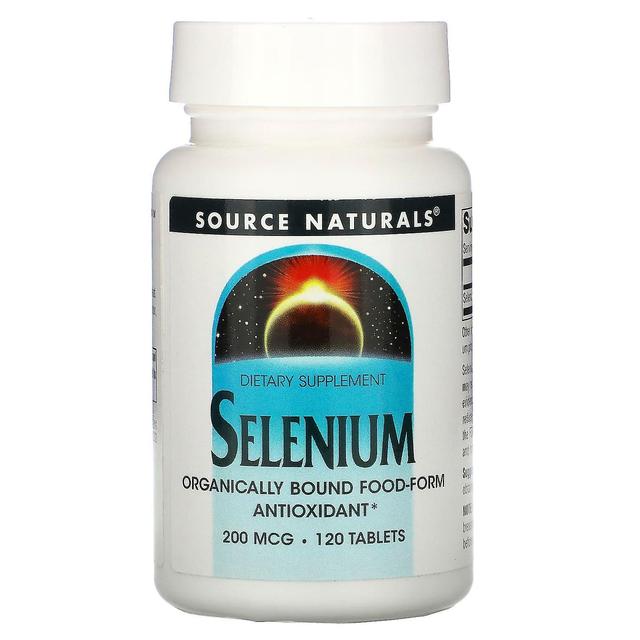 Source Naturals, Selenium, 200 mcg, 120 Tablets on Productcaster.