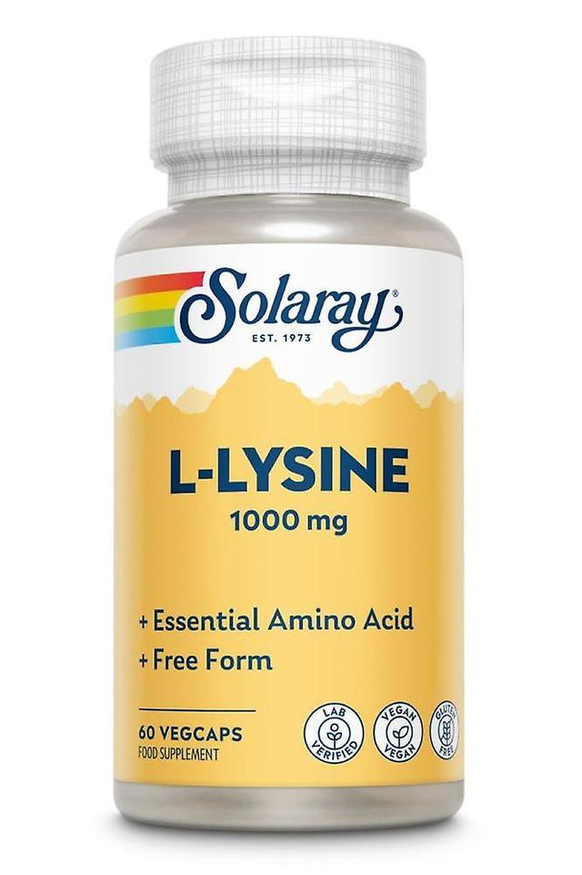 Solaray L-Lysin 1000mg 60er Jahre on Productcaster.