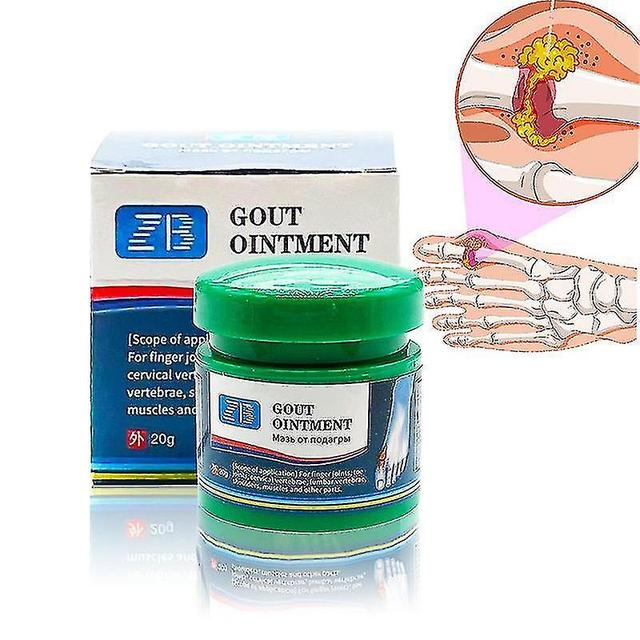 christina show 20g Gout Treatment Cream Chinese Herbs Medicines Pain Relief Tinger Toe Joint And Bone Injury Spur P on Productcaster.