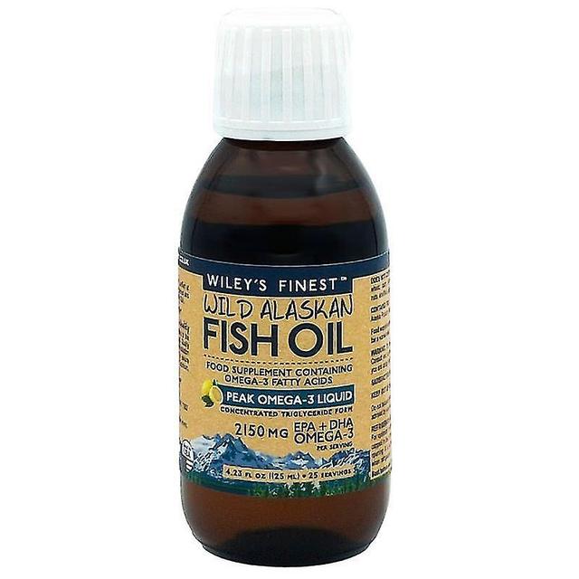 Wileys Finest Wiley's Finest Peak Omega-3 Liquid 2150mg EPA & DHA 125ml on Productcaster.