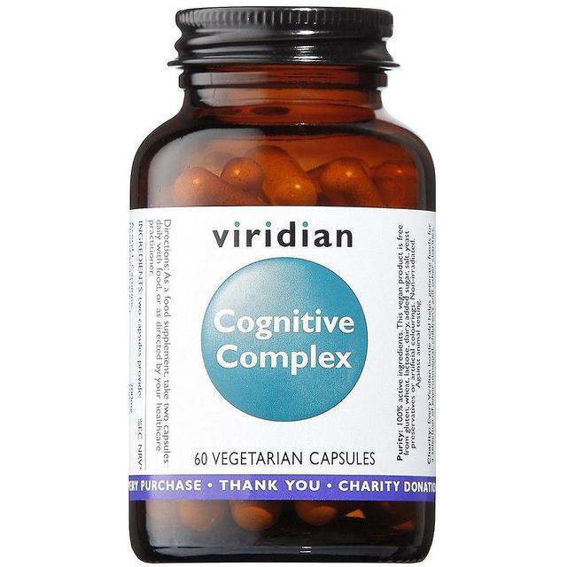 Viridian Cognitive Complex Veg Caps 60 (147) on Productcaster.