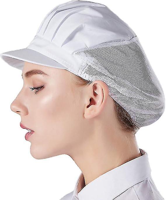 Jxlgv Lot De 3 Brets De Chef Demi-maille Bleu Clair, Chapeaux De Cuisine Unisexes Avec Maille, Travail Adapt Pour Atelier, Usine, Cuisine, Restaur... on Productcaster.