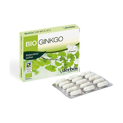 Derbós Organic Ginkgo 30 capsules on Productcaster.