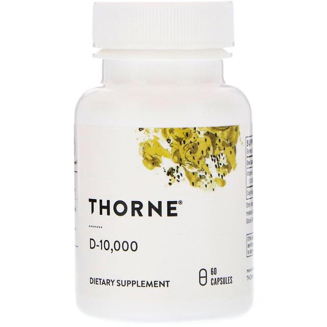 Thorne Research, D-10,000, 60 Capsules on Productcaster.