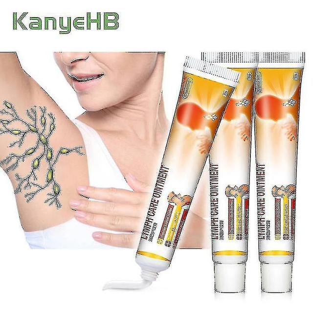 Exquisite 3pcs Lymphatic Drainage Cream Lymphatic Detox Ointment Neck Anti-swelling Herbs Cream Lymph Cream Medical Massage Plaster A754 on Productcaster.