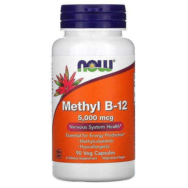 Now Foods, Methyl B-12, 5,000 mcg, 90 Veg Capsules on Productcaster.