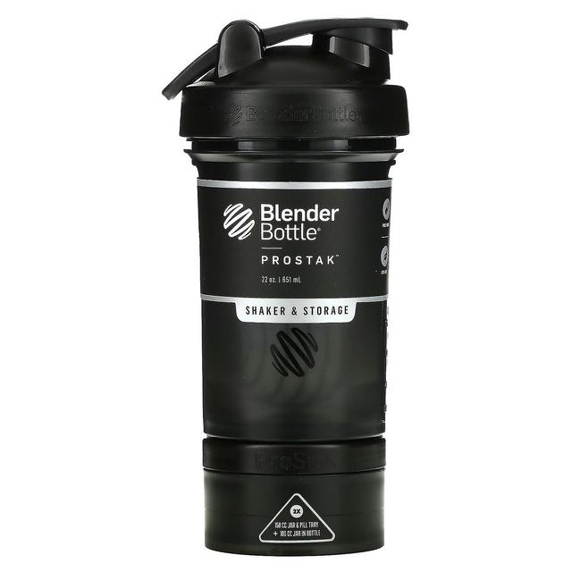 Blender Bottle, ProStak, Black, 22 oz (651 ml) on Productcaster.