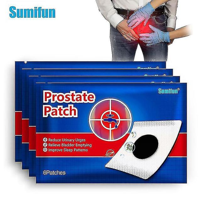 6/18/36pcs Prostatitis Prostate Treatment Patches Man Prostatic Navel Plaster Strengthen Kidney Herb on Productcaster.