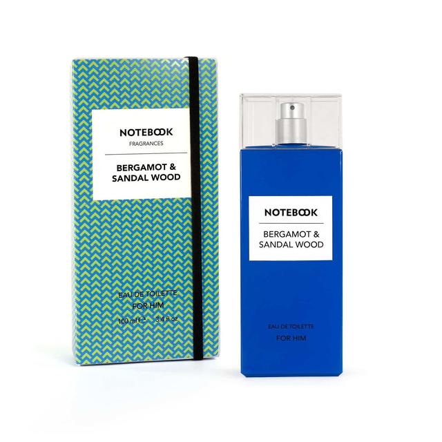 Notebook Bergamot & Sandal Wood for Him Eau de Toilette Spray 100ml on Productcaster.