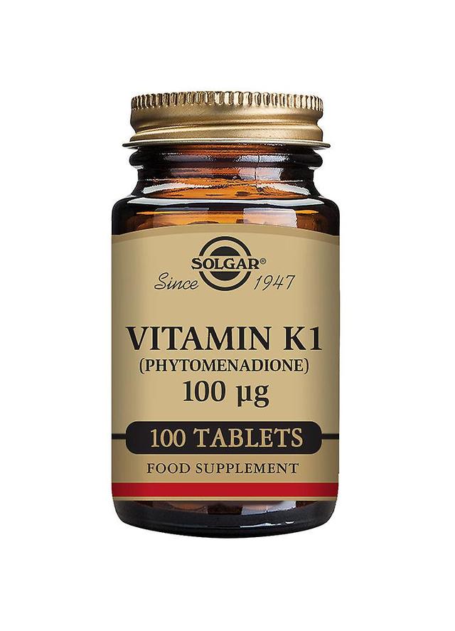 Solgar vitamina k1 100ug 100's on Productcaster.