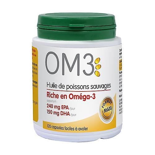 OM3 Rybí olej bohatý na omega 3 120 kapsúl on Productcaster.