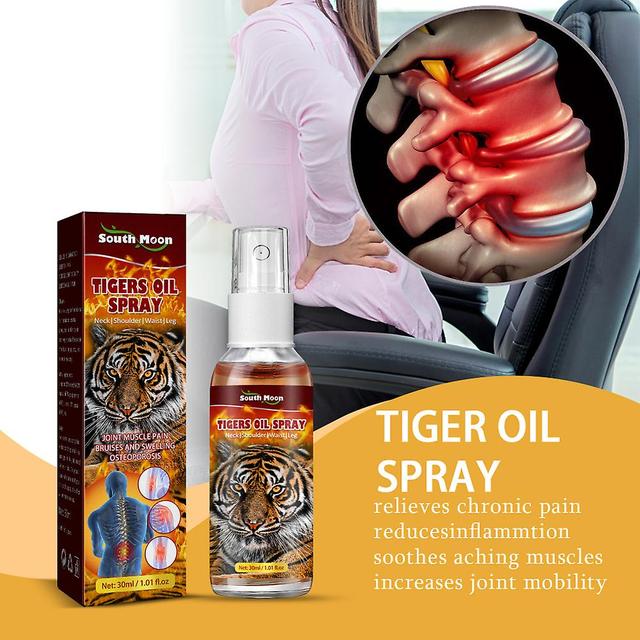 New Tiger Label Oil Spray 30ml Joint Spine and Lumbar Pain Relief HOT on Productcaster.