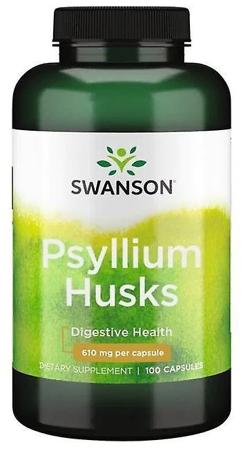 Swanson Psyllium Husks 610 mg 100 kapsler 87614017464 on Productcaster.