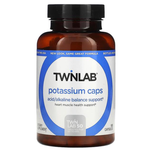 Twinlab, Potassium Caps, 180 Capsules on Productcaster.