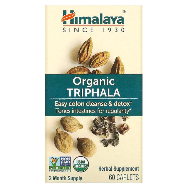 Himalaya, Ekologisk Triphala, 60 caplets on Productcaster.