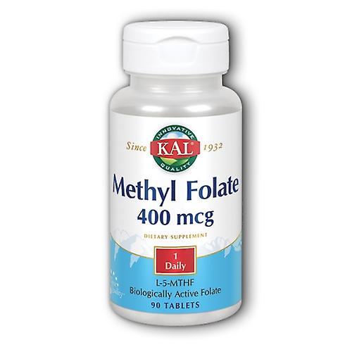 Kal metil folato no OGM, 400 mcg, 90 Count (Paquete de 1) on Productcaster.