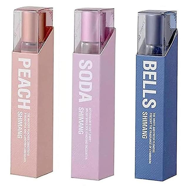 unbrand 3pcs Women's Travel Roll-on Perfume, Pheromone Roll-on Perfume, Floral Fruity Scent on Productcaster.