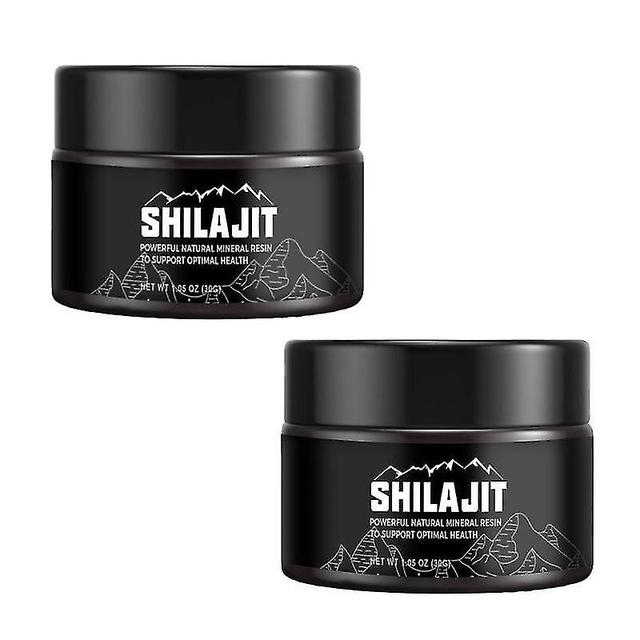 Shilajit-Harz, reines Himalaya-Shilajit-Harz 500 mg, Goldqualität 100% reines Shilajit-Harz für Energieschub und Immununterstützung 2pcs on Productcaster.