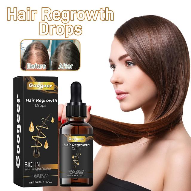 Chicoque Hair Regrowth Drops, Biotin & Collagen Hair Growth Drops, Supports Thicker & Healthy Hair, Strong Nails - High Potency Vitamins Supplement... on Productcaster.