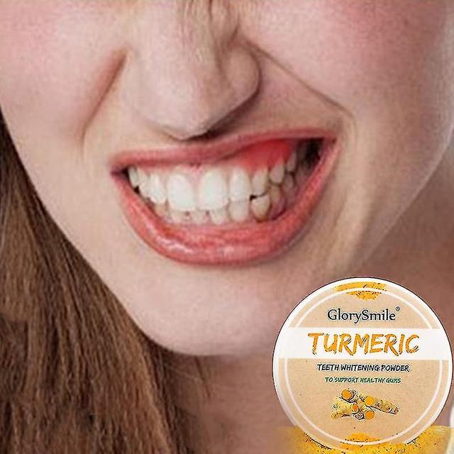 Teeth Whitening Scaling Powder Oral Hygiene Cleaning Packing Activated Turmeric Powder on Productcaster.