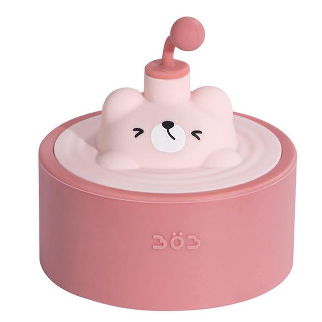 3d Bear Ice-cube Leakproof Water Ice Mold Quick Release Diy Ice Making Mold Pink on Productcaster.