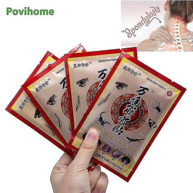 christina show Sl Chang 8pcs Pain Relief Medicinal Patch Scorpion Venom Extract Knee Rheumatoid Arthritis Joint Pai on Productcaster.